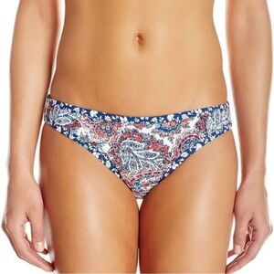 Lucky Brand Reversible Paisley Print Bikini Bottom